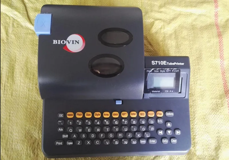 Cable marker Tube Printer +USB PC Connection, English