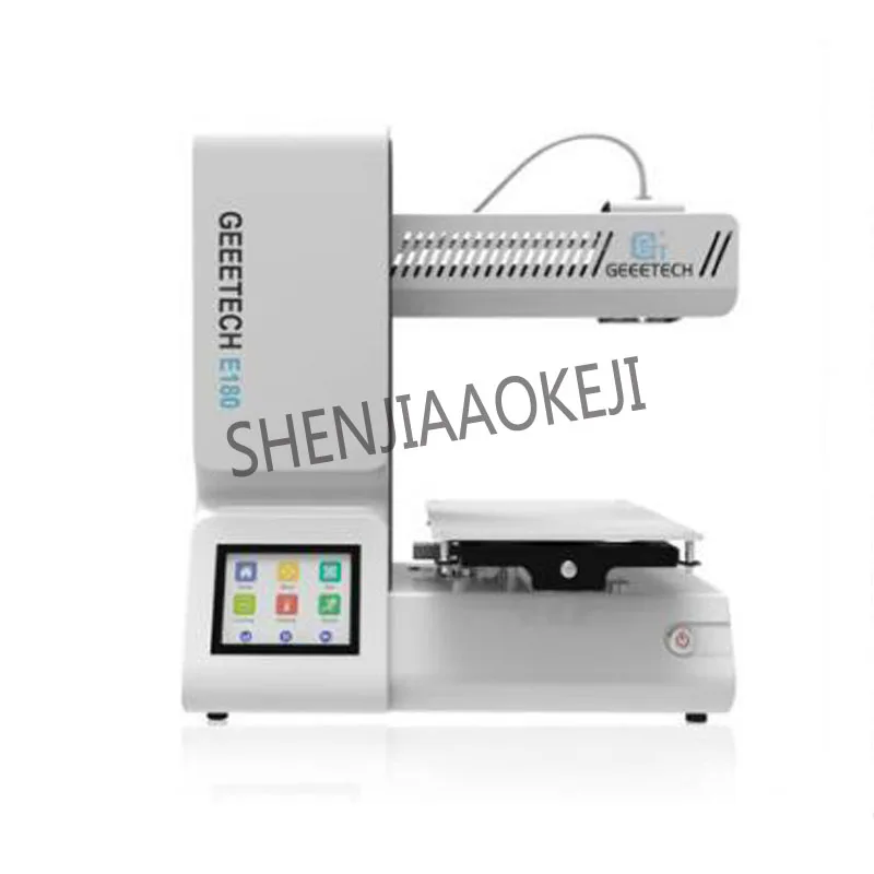 Высокоточный 3D принтер E180, встроенный WiFi Полнофункциональный мини 3D сенсорный экран принтер DC 12 V/6A 1 шт