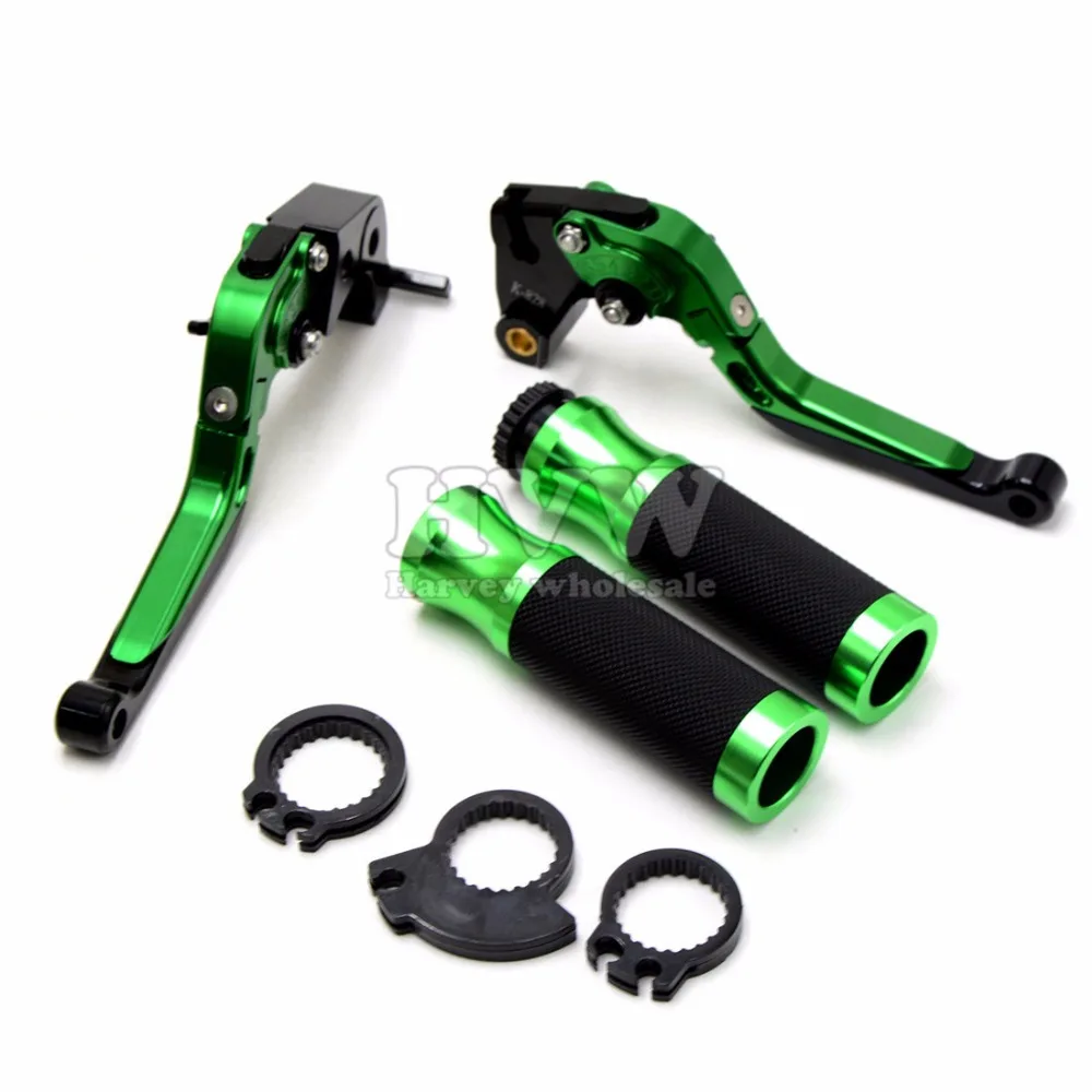 ЧПУ 22 мм ручки сцепные рычаги для kawasaki NINJA 300R 2013- Z750 2007-2012 2008 2009 2010 2011