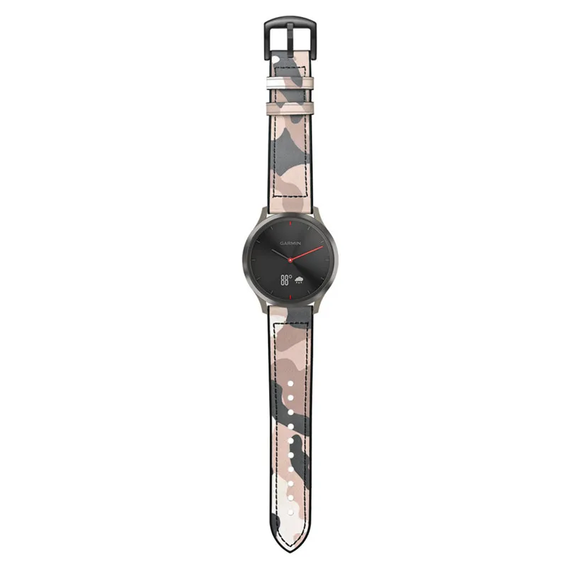 Кожаные удобные аксессуары браслет ремешок на запястье для Garmin vitvoactive 3/Vivoactive 3 браслет Новинка 2019 Мода черный