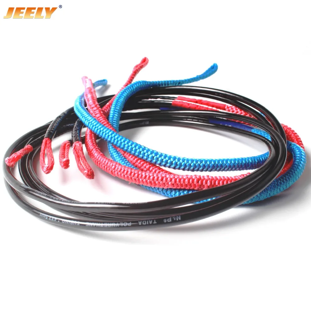 

1PC 1020MM Total Length UHMWPE Satefy Line Rope With PVC Coated For Kitesurfing bar and Chicken Loop QR