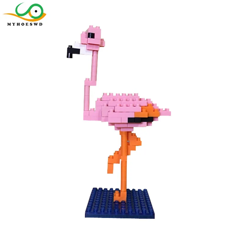 MYHOESWD 3D пазл &quotфламинго&quot Умная DIY сборная игрушка для строительства Обучающие