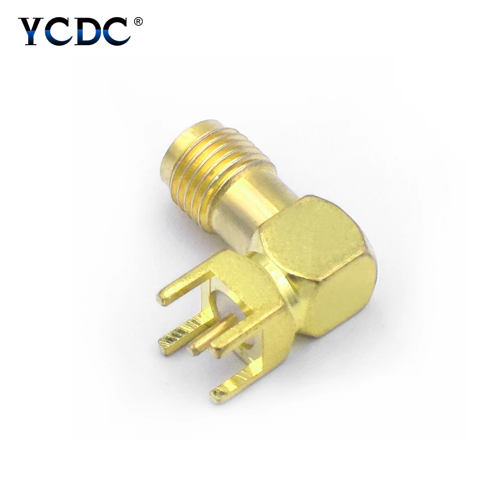 

1/2/4 Pieces SMA-KWE SMA Female Jack Adapter PCB Mount Thru Hole Connector Antenna Manufacture Microwave Equipment Accessories