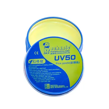 

1Pc MCN-UV80 UV50 No-Clean Paste Flux Soldering Tin BGA Solder Flux Electric Soldering Iron Welding Fluxes For PCB BGA PGA SMD