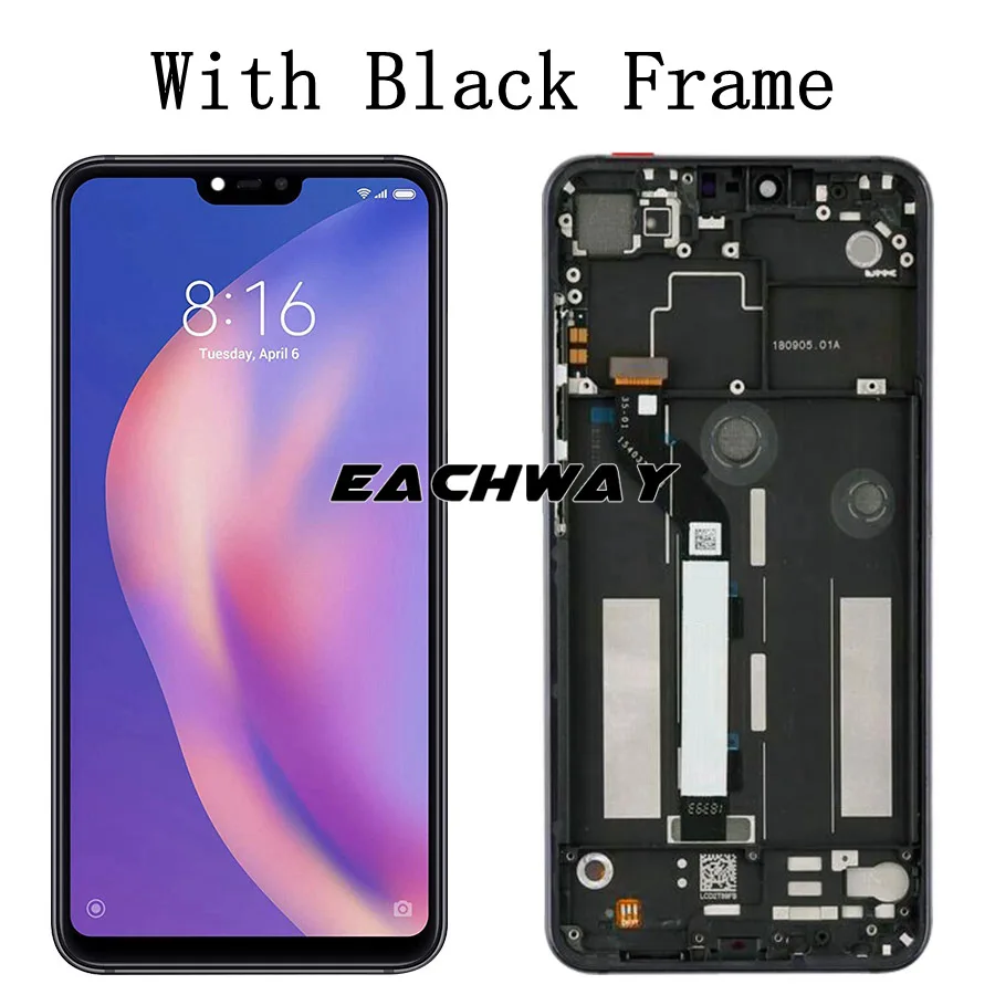 Xiao mi 8 Lite ЖК-дисплей сенсорный экран дигитайзер сборка для Xiao mi 8 Lite lcd 8 Youth 8X mi 8 Lite ЖК-экран Замена