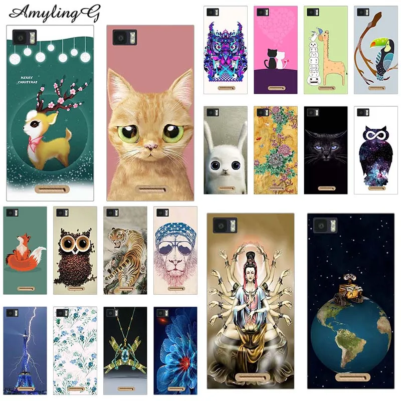 

Design Printing Phone Cases For Infinix Zero 3 Zero3 X552 5.5" Soft TPU Covers Animal Cases Cartoon Wolf Fundas Para Cat Owl Dog