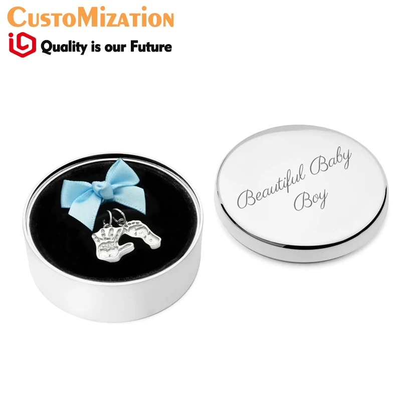 

Small Round Shape Gift Box For Ring Earrings Jewelry Gift Packaging Display 55mm The elliptical gift paper box