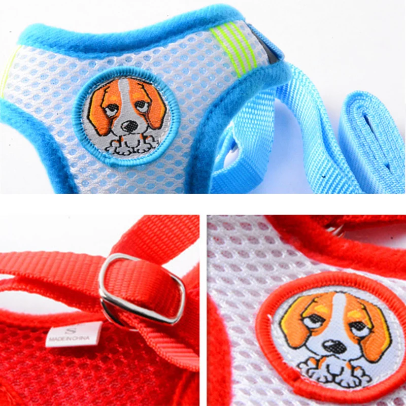 Soft-Breathable-Dog-Harness-And-Leash-Set-Small-Dog-Vest-Harness-Mesh-Nylon-Dog-Harness-And