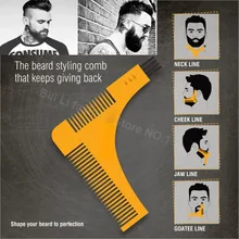 Beard Bro Hair Trimmers Hair Care Styling Man Gentleman Beard Trim Template hair cut molding Hair clipper beard modelling tools