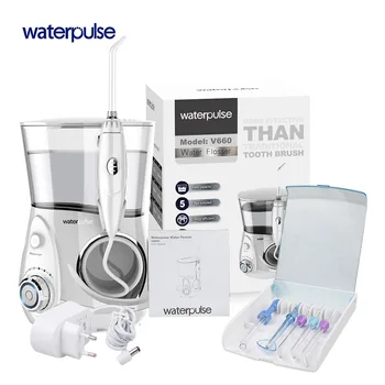 

Waterpulse V660 Dental Water Flosser 700ML Pro Oral Irrigator Dental Floss Irrigation Clean Massage Tooth Floss Oral Hygiene