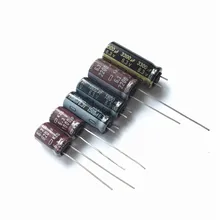 6 значение 60 шт. 6,3 V 820 мкФ 1000 мкФ 1500 мкФ 1800 мкФ 2200F 3300 мкФ 6,3 V для ремонта материнской платы Алюминий электролитический конденсатор с алюминиевой крышкой, комплект