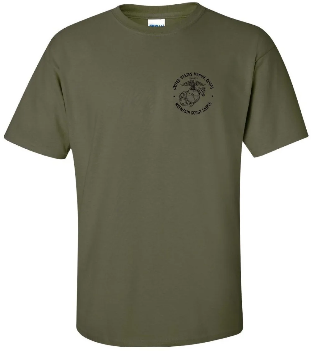 

Usmc United States Marine Corps - Mwtc Mountain Scout Sniper T-Shirt new 2019 Fashion Men Summer Style T Shirt Cool Tees