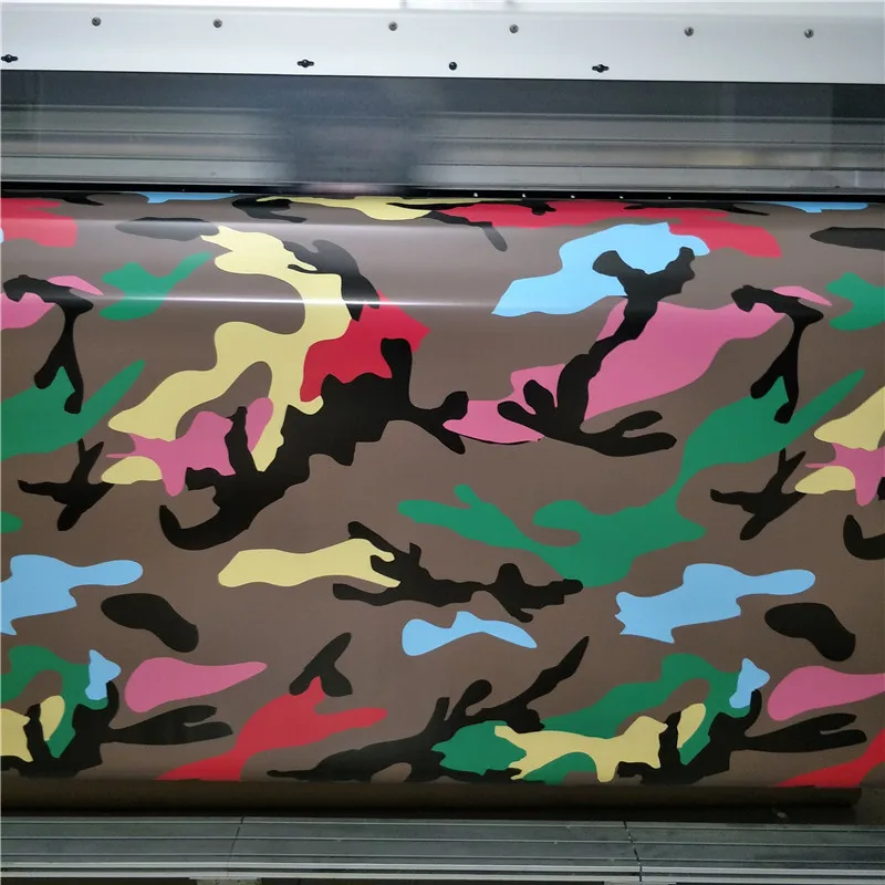 

5/10/15/20/25/30X1.52M Green Military Black Camouflage Car Vinyl Wrap Sticker Camo Motorcycle Truck Bike Film Wrapping Foil Cove