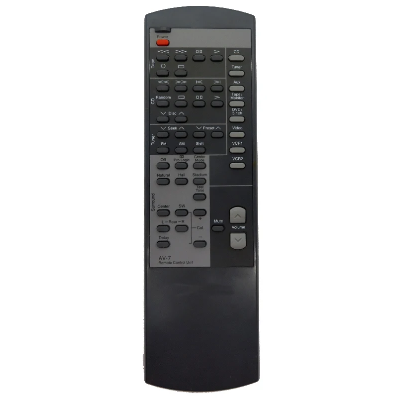 Used Remote Control AV-7 for Nakamichi AV-8 AV-10 AV-3 AV Receiver Amplifier