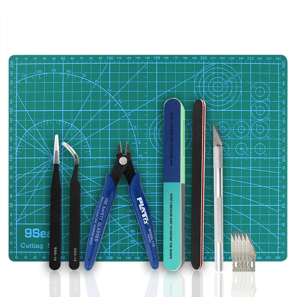 

OPHIR Model Building Kits Hobby Tool DIY Model Tool Model Assembly Tool Shaping Clay Carving Tool Set MD003-MD007