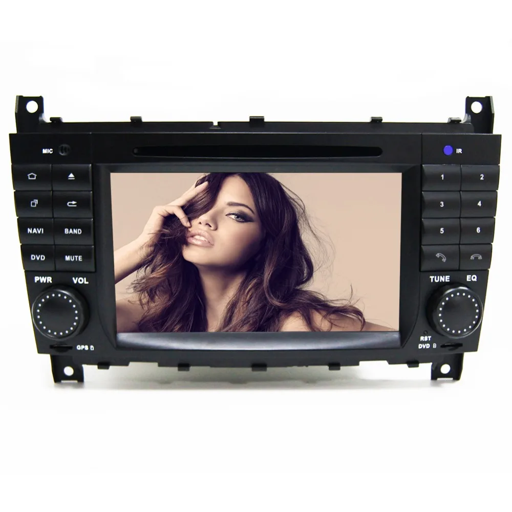 Excellent 7" HD 1024*600 4 Core Android 6.0 Car DVD GPS Radio Video Stereo Navigation Player for Benz C Class W203 2004-2007 TPMS WIFI 0 Excellent 7" HD 1024*600 4 Core Android 6.0 Car DVD GPS Radio Video Stereo Navigation Player for Benz C Class W203 2004-2007 TPMS WIFI 0