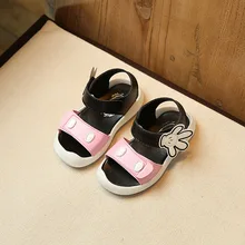 Été Enfants Princesse Sandales Enfants Filles Chaussures Talons hauts Robe Chaussures De Mariage Parti Chaussures Pour Filles En Cuir Belle Main