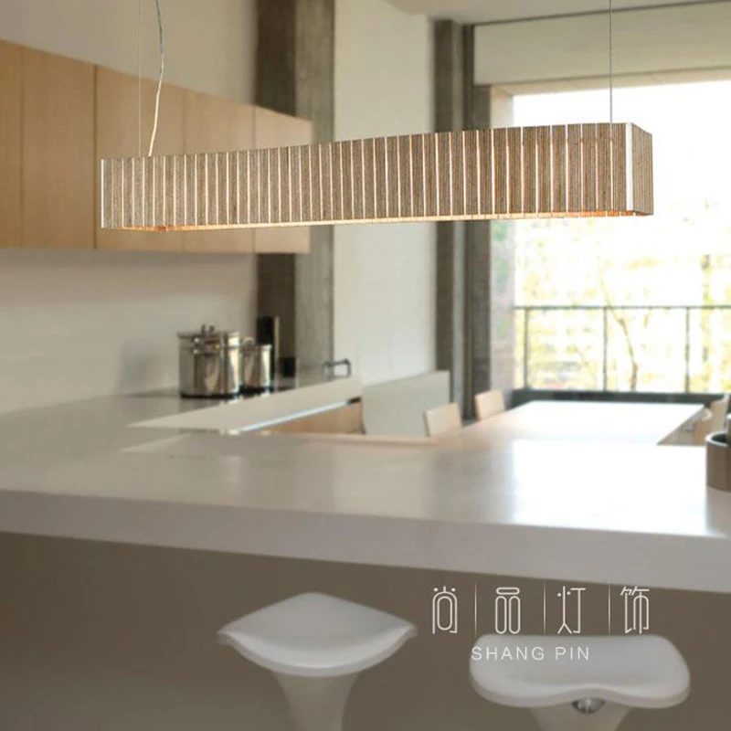 Italy Wood Manchurian Ash pendant lights light led hanglamp loft decor lamps light fixtures hanging lamp Living room Restaurant