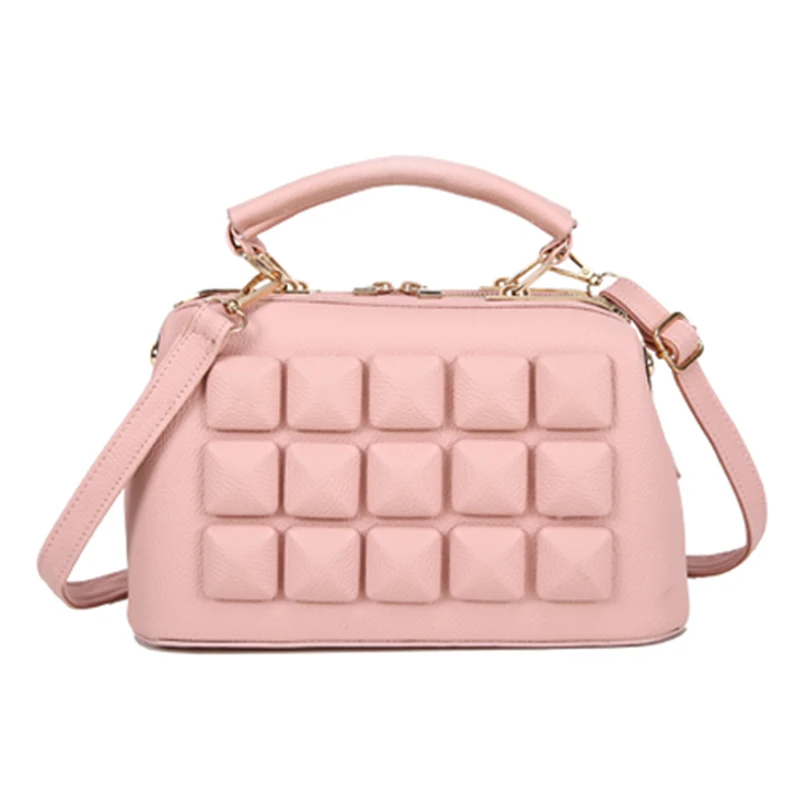 Women Boston Messenger Bag PU Leather Luxury Handbags Female Bags Designer Evening Party Shoulder Bags Casual Bolsa Tote SS0321 (10)