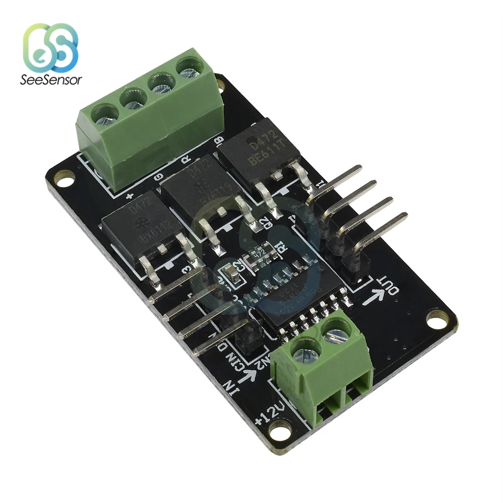 Полный цвет RGB светодиодные ленты модуль драйвера щит для Arduino UNO R3 STM32 AVR 12 В DC 5 В для MCU системы