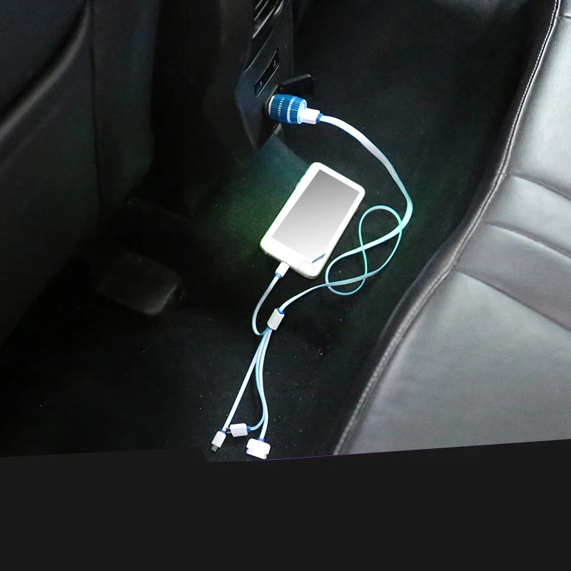 Автомобильное зарядное устройство USB прикуриватель для мобильного телефона