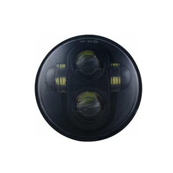 

5.75 inch Projector LED Headlight Bulbs For Harley Dyan Superglide Sporster 1200 40W motorbike headlights