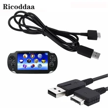 Для psv 2 в 1 USB зарядное устройство кабель для зарядки передачи данных кабель для sony psv 1000 PS Vita psv 1000