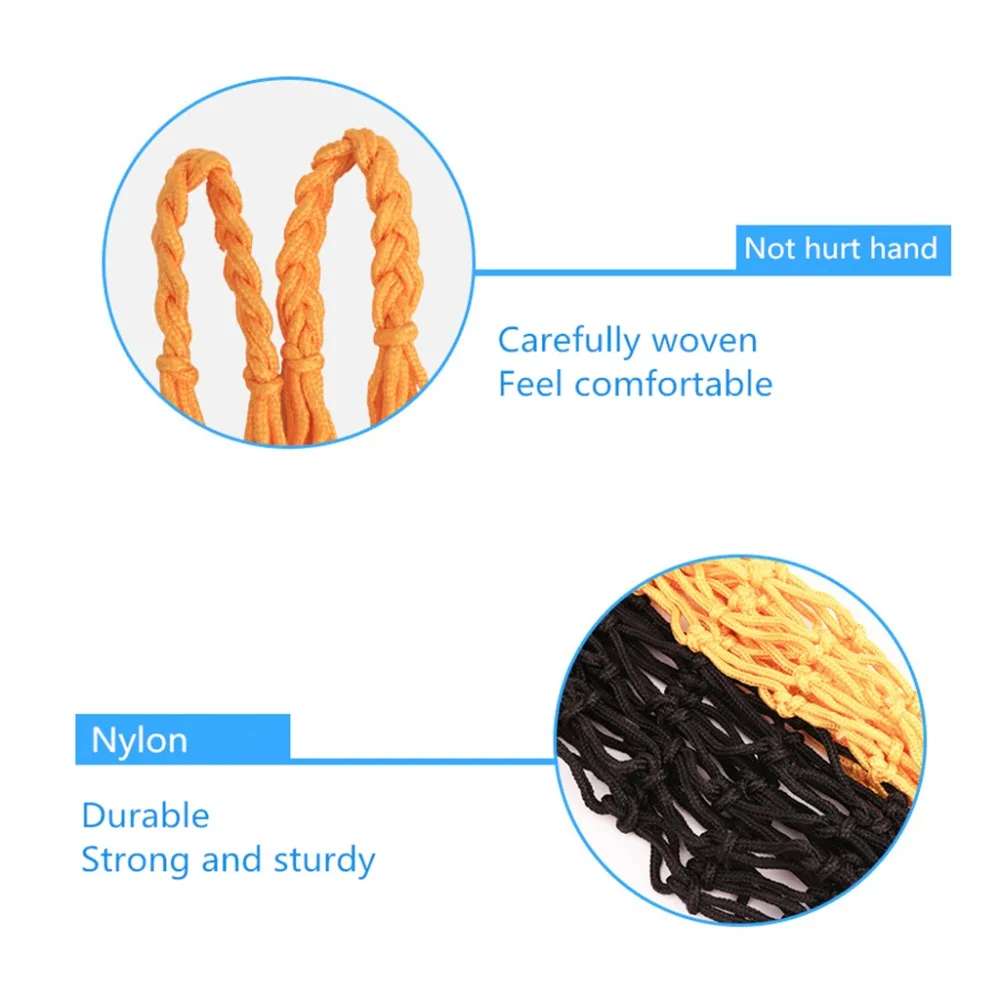 Ткацкая Сетка из полиэстера портативный футбол баскетбол волейбол Спортивная Сетчатая Сумка