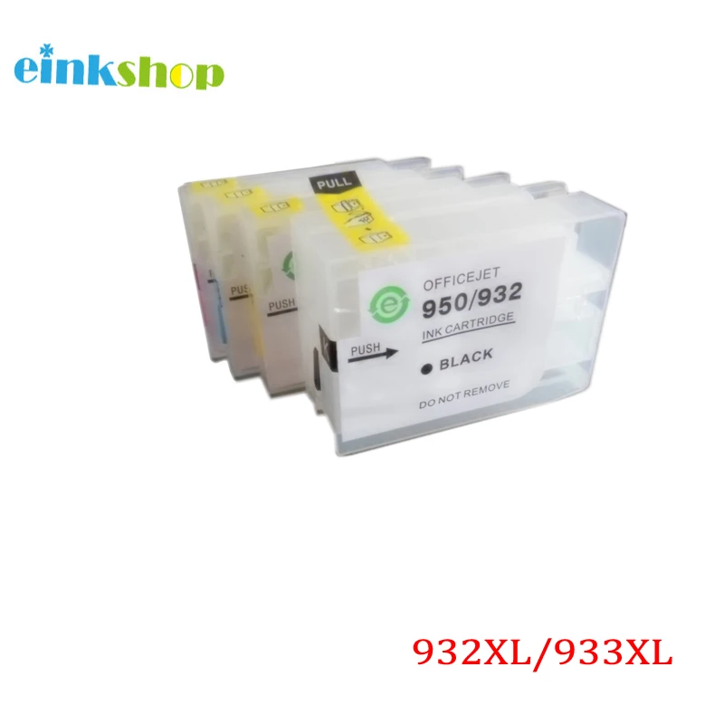 

New For HP Ink Cartridges With ARC Chip Refillable Cartridge kit for HP 932 933 XL OfficeJet Pro 6100 6600 6700 Printer