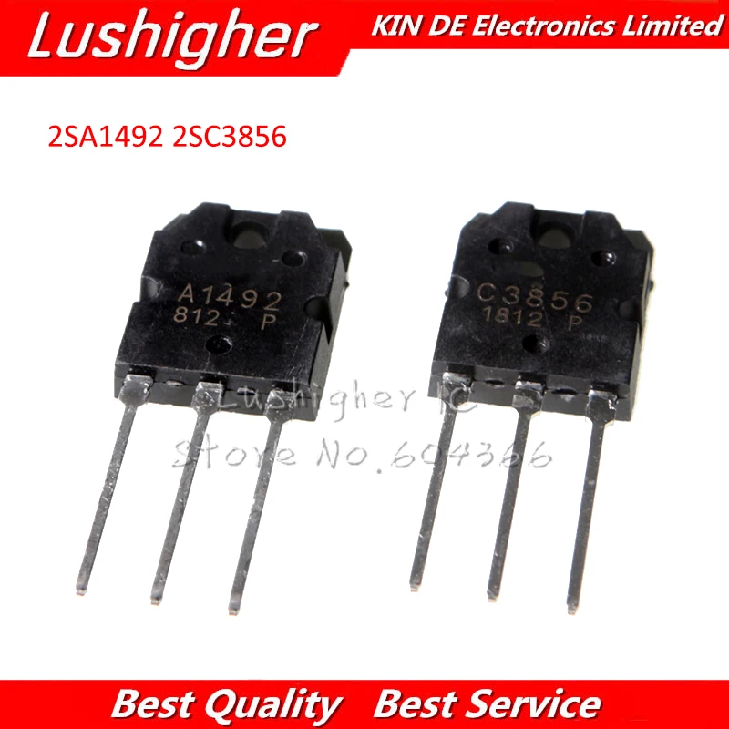 

20 шт. 2SA1492 2SC3856 10 шт. A1492 + 10 шт. C3856