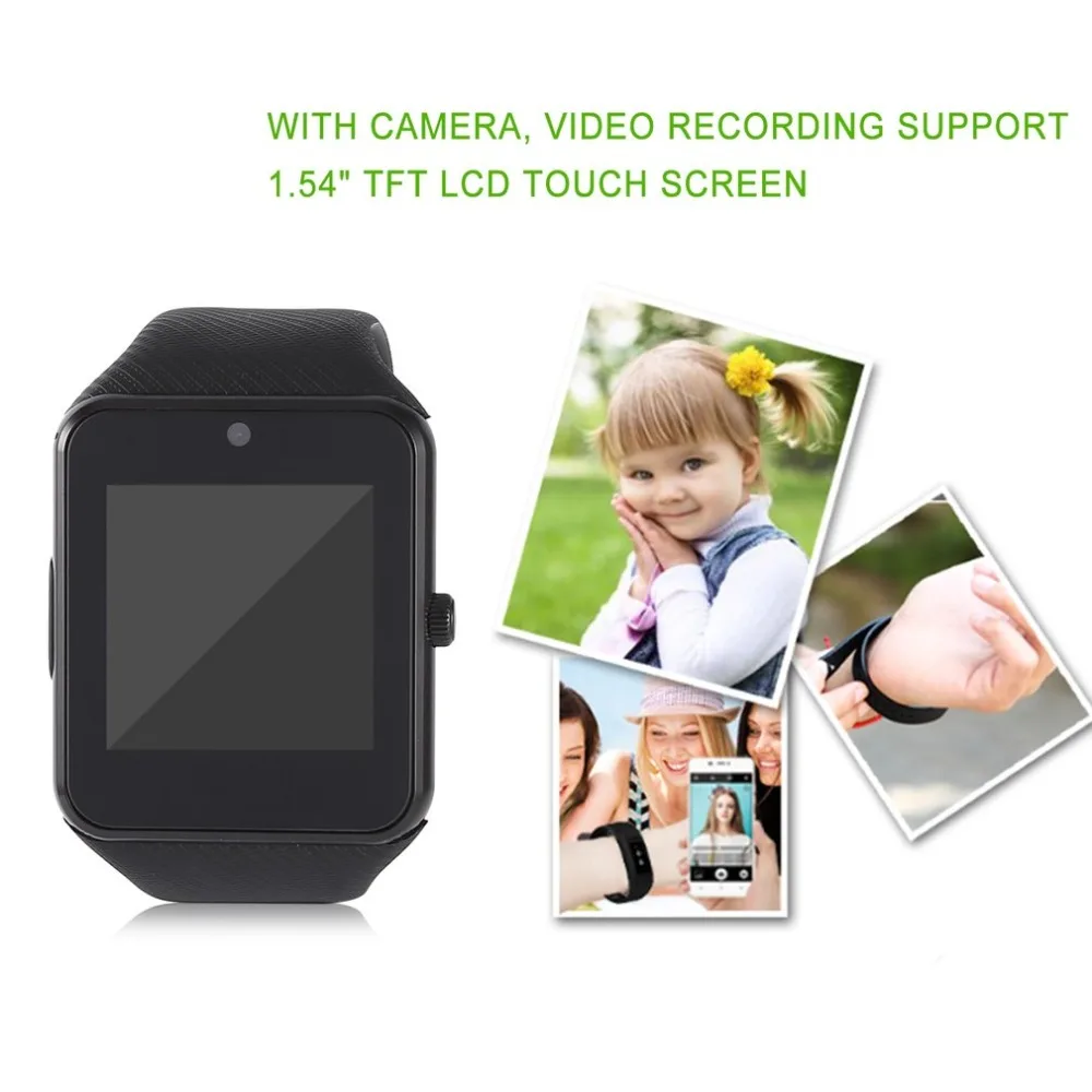 

Bluetooth Smart Watch GT08 Smartwatch Support TF SIM Card Touch Screen GT 08 Wristwatch Health Monitor For IOS for Android Phone