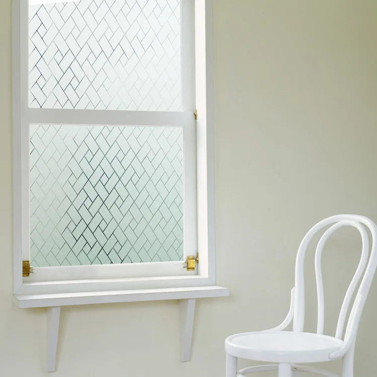 Защитная Антистатическая виниловая 3d пленка в клетку длина 100 см|privacy glass film|decorative