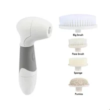 Многофункциональная Водонепроницаемая 4 в 1 электрическая щетка для лица очищает поры лица чистящий массажер-щетка для ухода за кожей