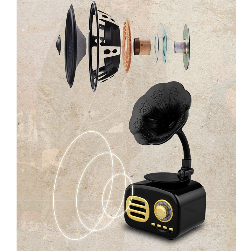 

Vintage Home USB Support Card AM FM Retro Shortwave Bluetooth Mini Radio Portable Pocket Receiver Speaker Stereo Vintage Receive