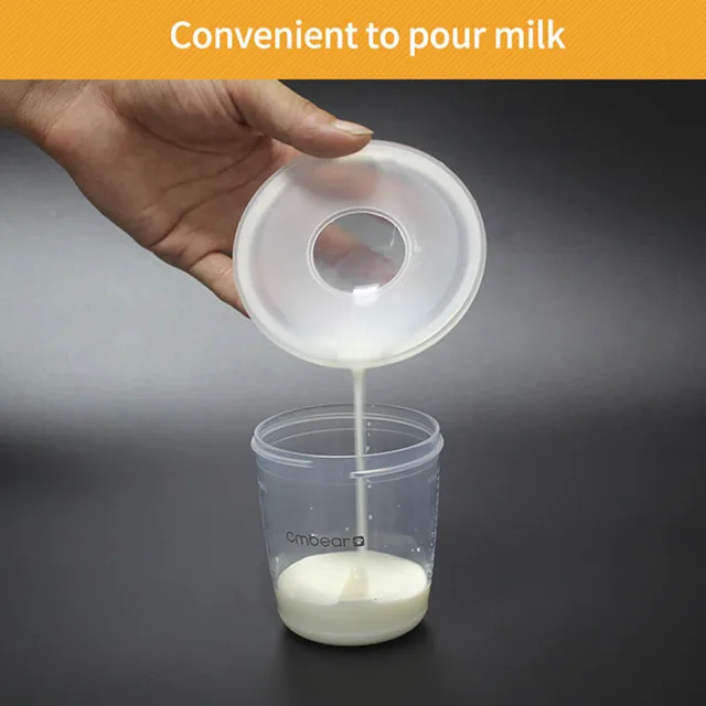 Hot Selling 2 PCS Breast Milk Collection Shell Portable Breast Saver for Travel Daily Working Moms