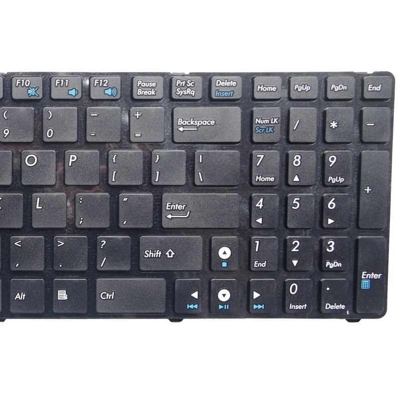  GZEELE new English US laptop Keyboard for ASUS N61 N61J N61Ja N61Jq N61Jv N61V N61Vf N61Vg N61Vn K5