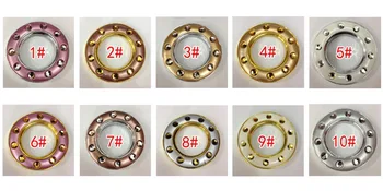 

A Pack Of 40 Nanometer High Quality Mute Circle Of Rome The Curtain Accessories With 10 Kinds Of Crystal Color Optional