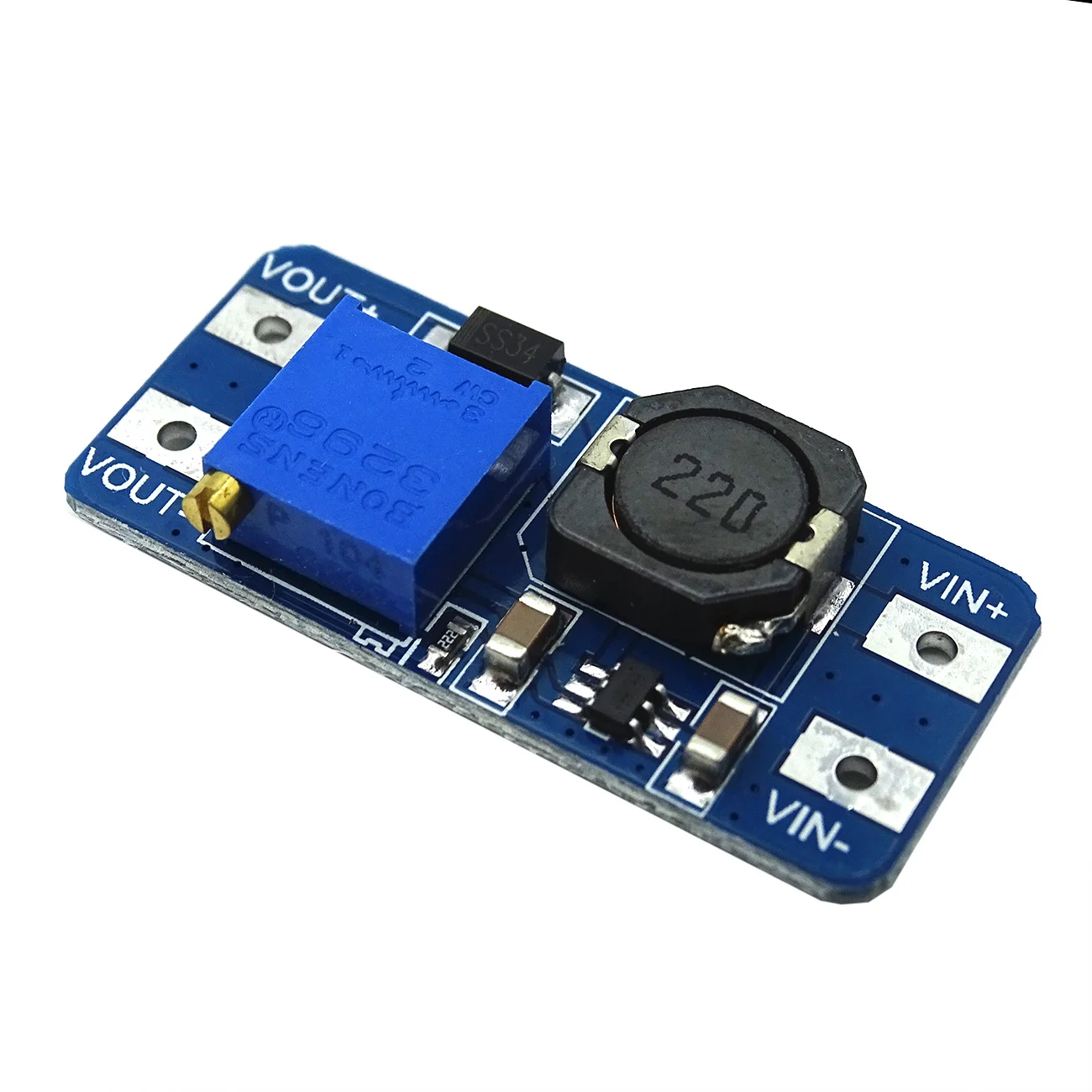 

1PCS MT3608 DC-DC Step Up Converter Booster Power Supply Module Boost Step-up Board MAX output 28V 2A