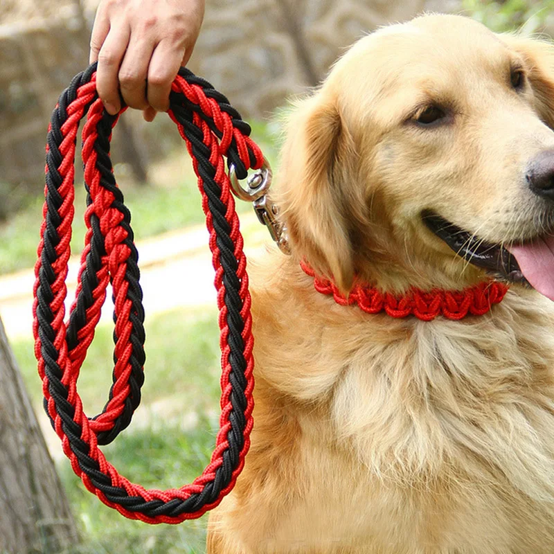 Dog Leash for Pet Dogs Nylon Training Leash Pet Collars Lead Leash Dogs Outdoor Security
