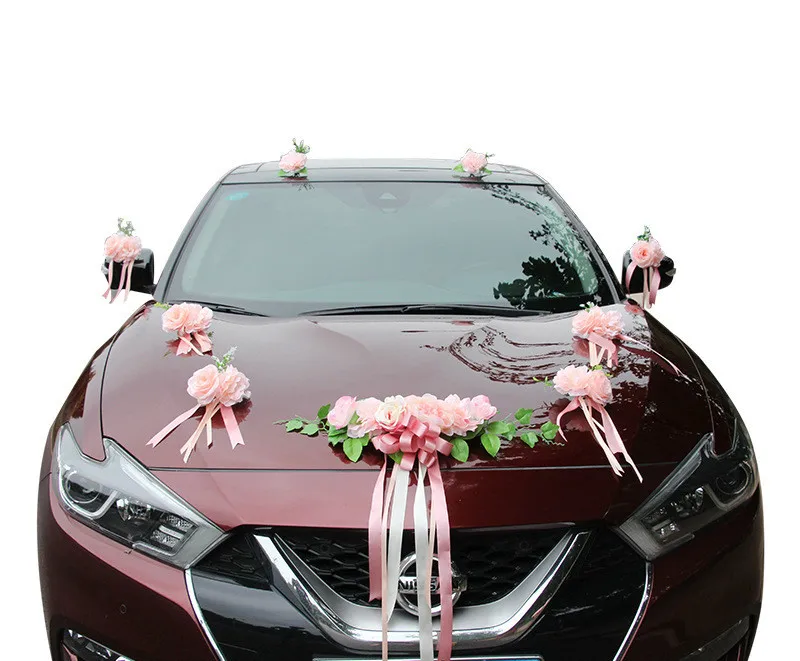 ¡Nuevo 2019! Decoración de La Flor Artificial del coche de la boda flor falsa flores de seda simuladas para hacer flores del centro de la boda ¡Nuevo 2019! Decoración de La Flor Artificial del coche de la boda flor falsa flores de seda simuladas para hacer flores del centro de la boda