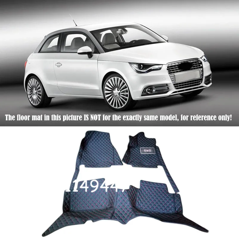 

For AUDI 2008-2011 A1 (8X) Durable Custom Waterproof Car Styling Floor Mats Carpets Full Set Accessories