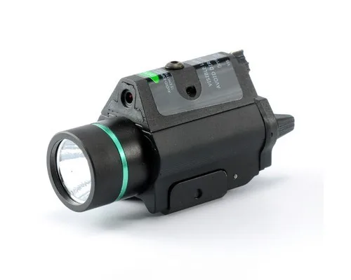Outdoor Hunting Weapon light Tactical Fleshlight M6 LED Flashlight &Green Laser Sight Combo For Rifle (1)