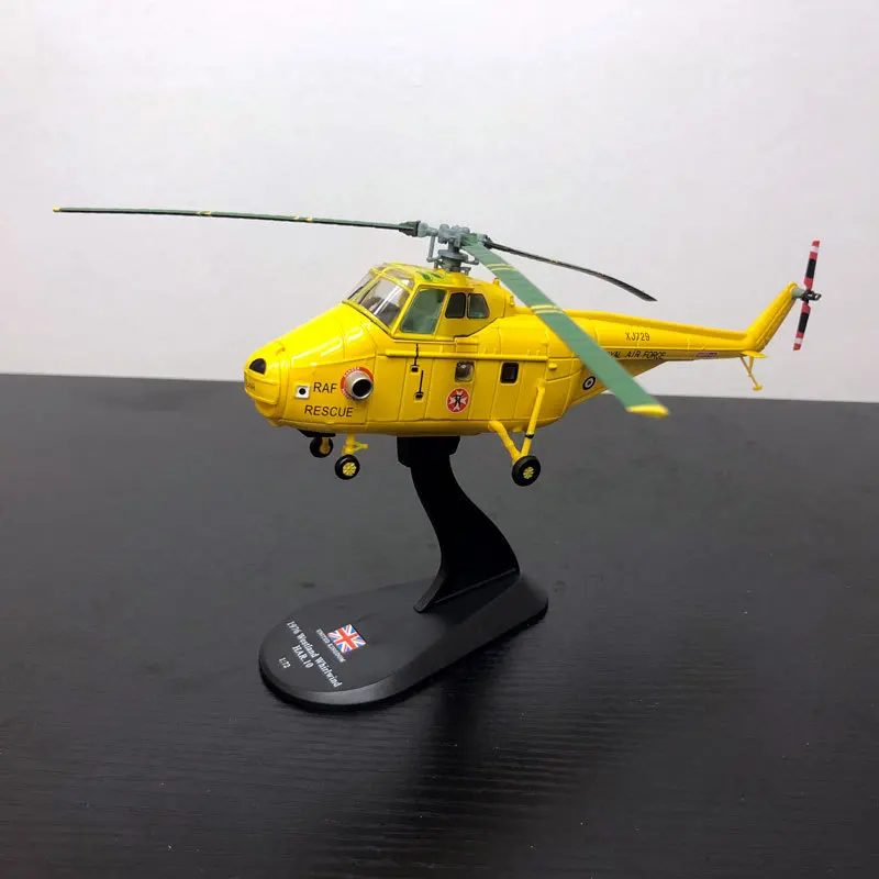 

AMER 1/72 Scale Military Model Toys 1976 Westland Whirlwind HAR.10 RESCUE Helicopter Diecast Metal Plane Model Toy For Gift
