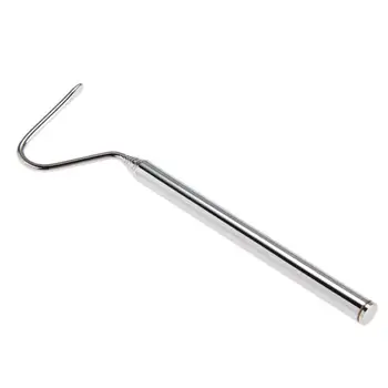 

BESTOYARD Stainless Steel Snake Hook Retractable Lightweight Professional Reptile Hook Herp Tool Snake Grabber for Lizard Worm