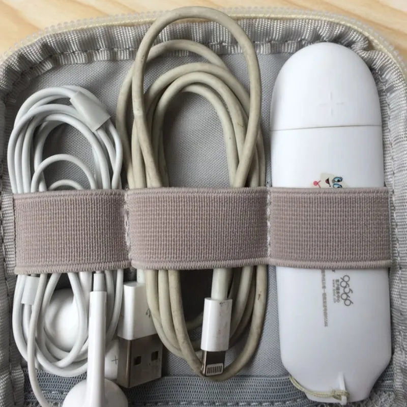 حقيبة التخزين السفر كيت حقيبة صغيرة حقيبة هاتف محمول حالة الرقمية أداة جهاز كابل يو اس بي البيانات منظم الكابلات السفر إدراج حقيبة