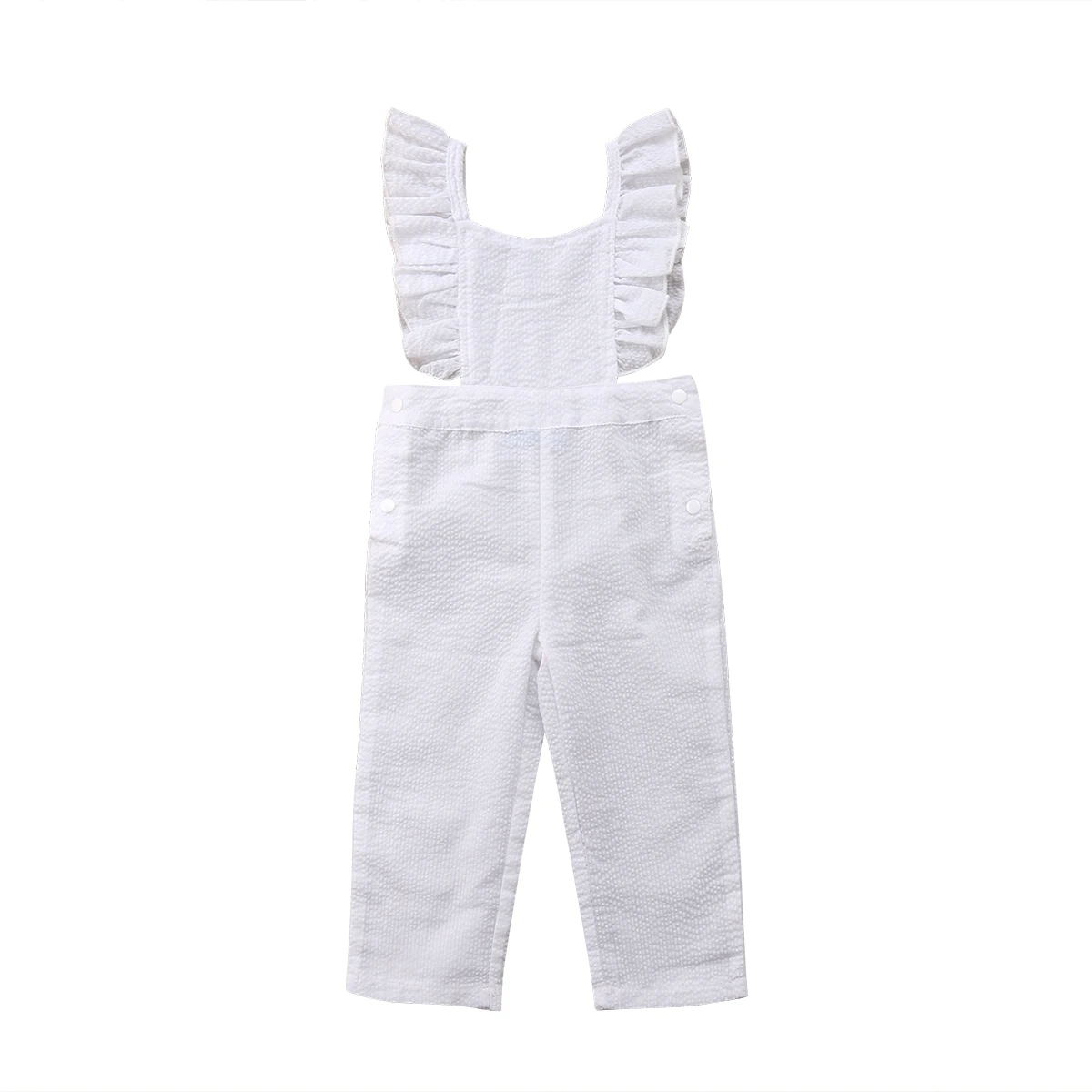 

Cute Infant Baby Girls Ruffle Romper One-piece Set