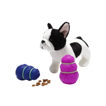 1 Pcs Dog Food Dispensing Toy Ball Luminous Smart Doggie Interactive Chew Toys Dropshipping Dog Food Dispensing Toy Ball