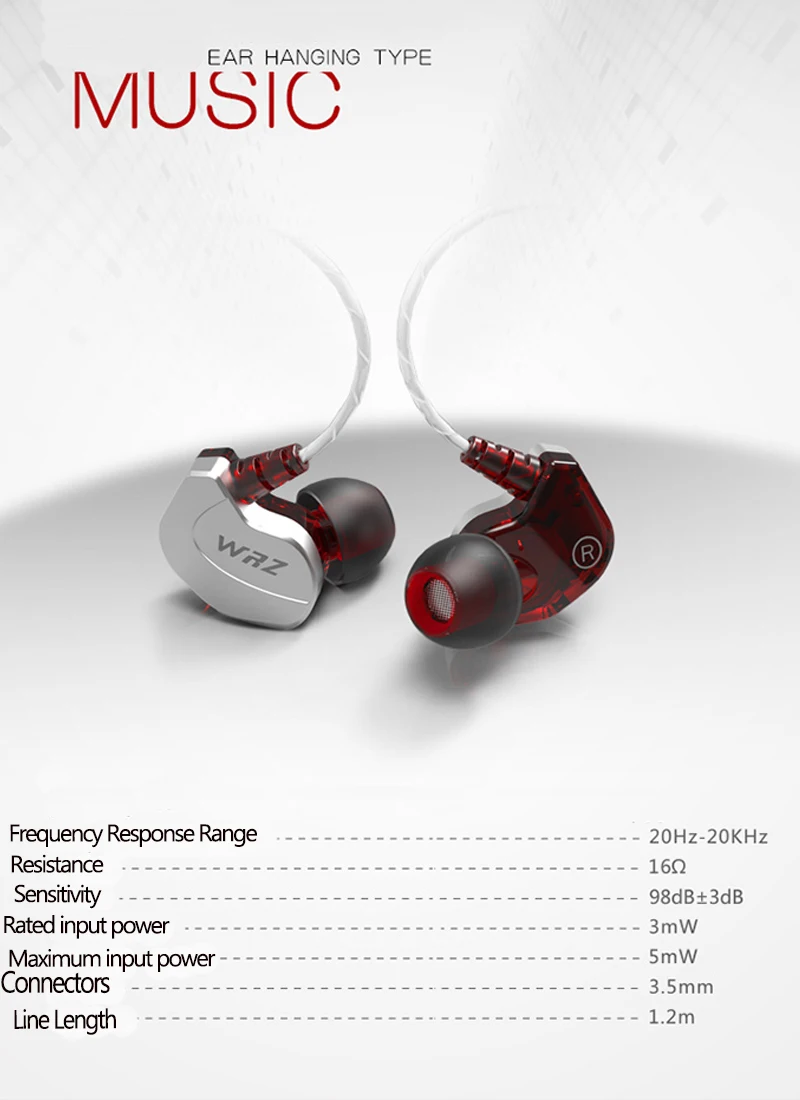 WRZ earphone 18