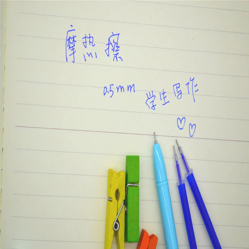 Стержни для гелевых ручек со стираемыми чернилами 0 5 мм 50 шт.|pen refills|blue inkpen gel refills |