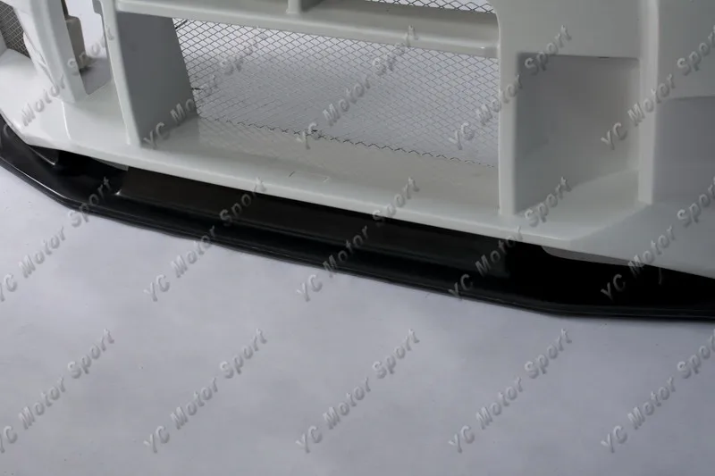 2008-2012 Mitsubishi Lancer Evolution EVO X Varis '17 Ver. Ultimate Style Front Bumper with Lip FRP (4)